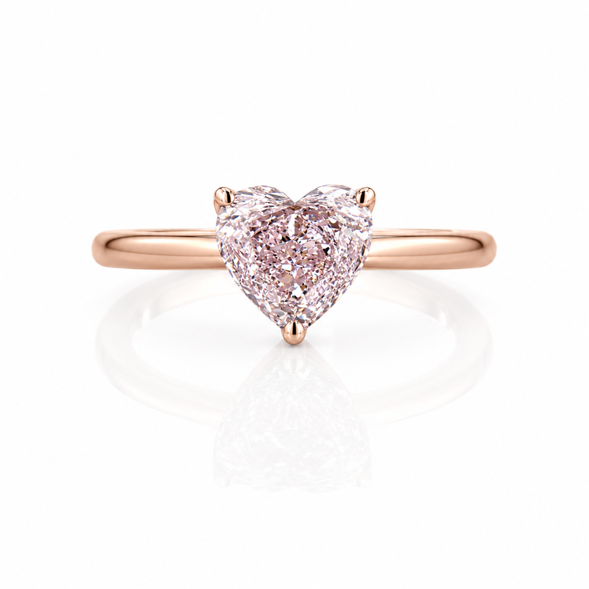 Blush Heart Ring