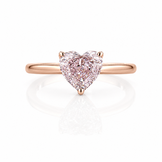 Blush Heart Ring
