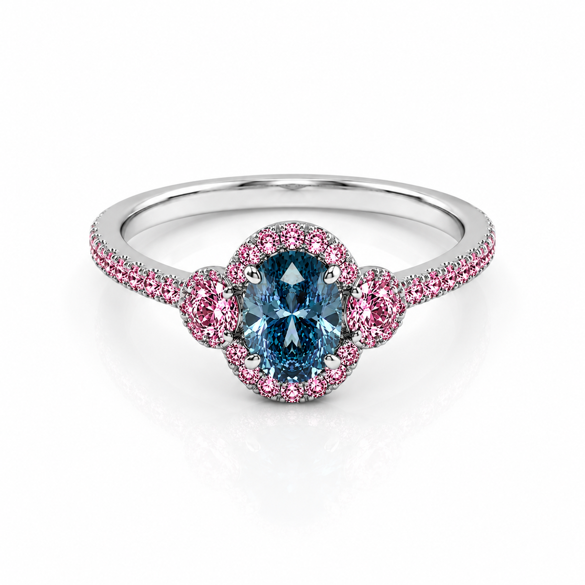 Blush Sapphire Ring