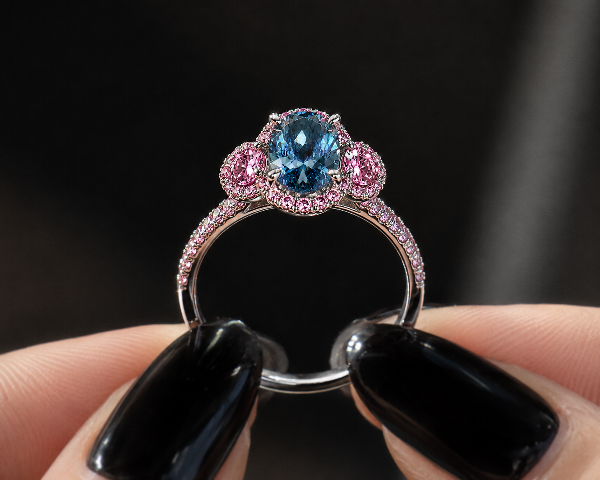 Blush Sapphire Ring