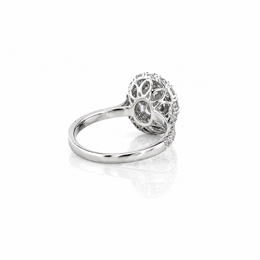 Celeste Halo Oval