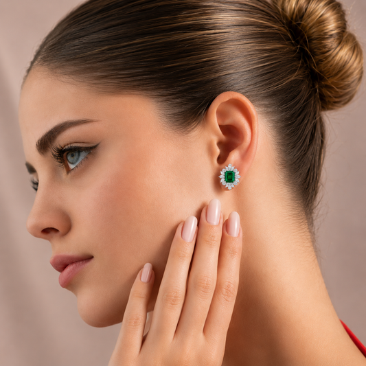 Emerald Royale Earrings