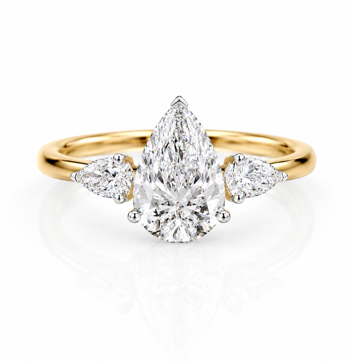 Luna Pear Ring