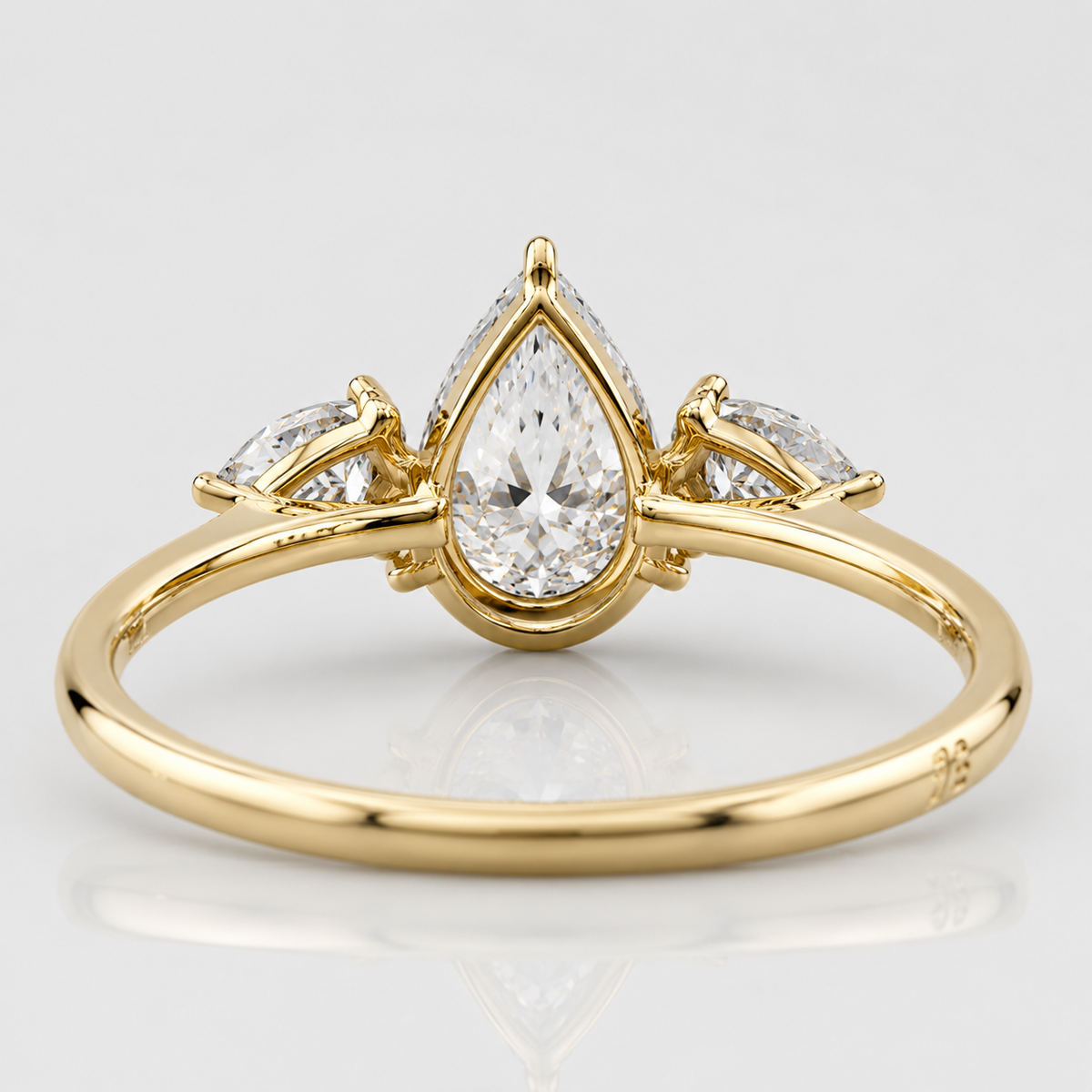 Luna Pear Ring