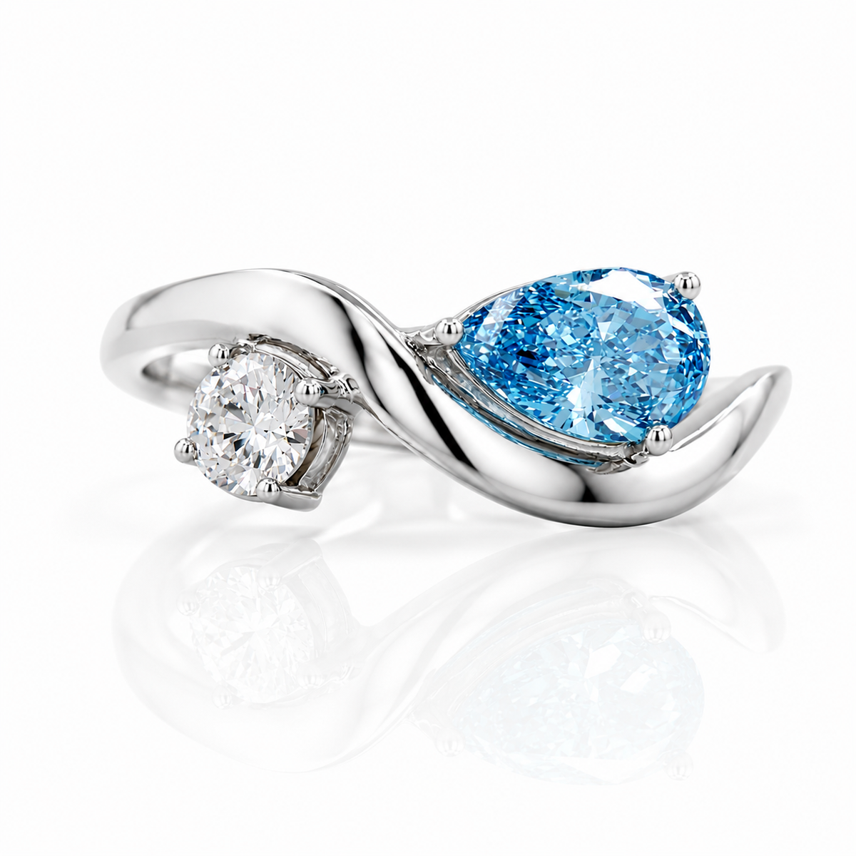 Ocean Wave Ring