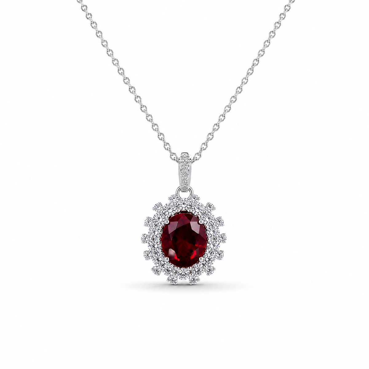 Rouge Royale Halo Pendant