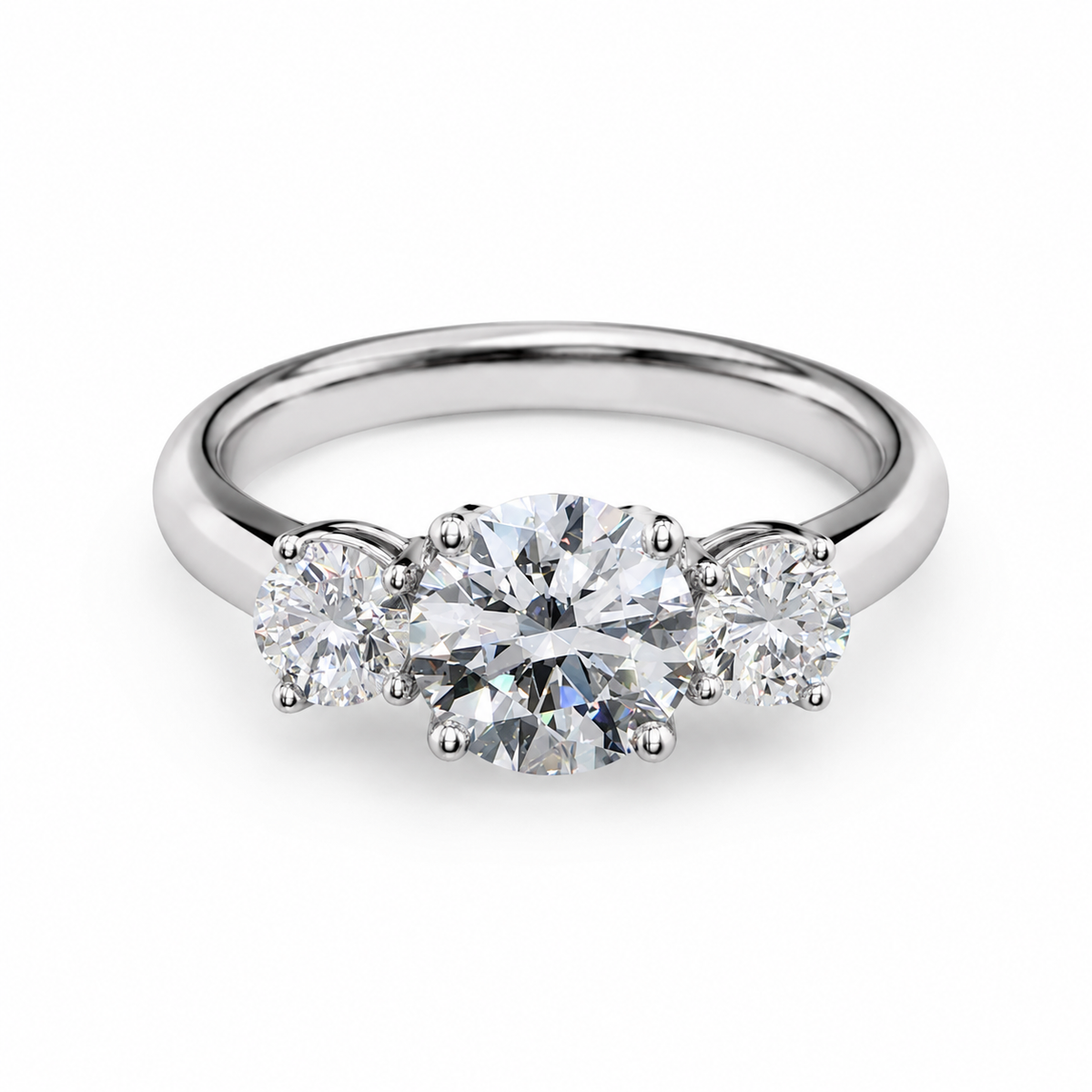 Trinity Spark Ring